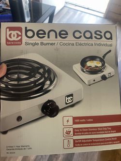 Bruner Stove Electric Camping 