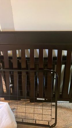 crib and crib mattress. well loved but good!