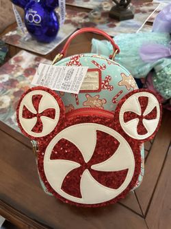 Disney Christmas Loungefly Backpack
