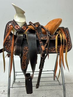 Monturas charra para caballos 100% piel de la mejor calidad y con excelentes diseños