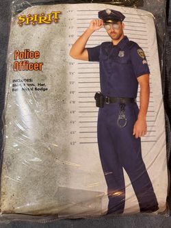 Spirit Police Officer Halloween Costume