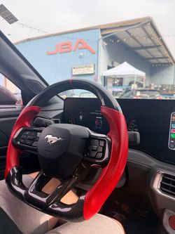 Carbon fiber steering wheel