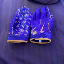 LSU 2XL Purple Gloves