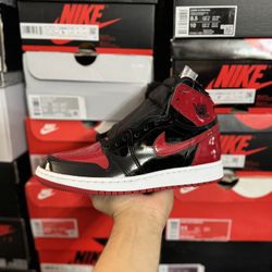 DS Jordan Patent Bred 1s size 6Y