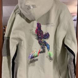 Jordan Jacket Hoodie Sz L Tall