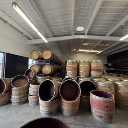 Wine Barrels And Planters 