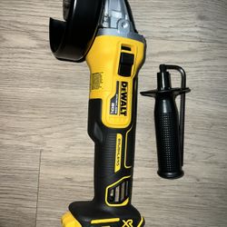 DEWALT 20V MAX XR Cordless Brushless 4.5 in. Slide Switch Small Angle Grinder with Kickback Brake (Tool Only