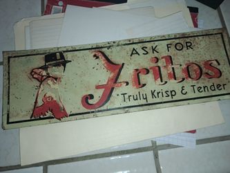 Fritos sign