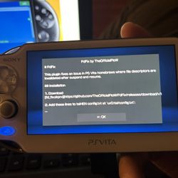 Hacked Ps Vita 