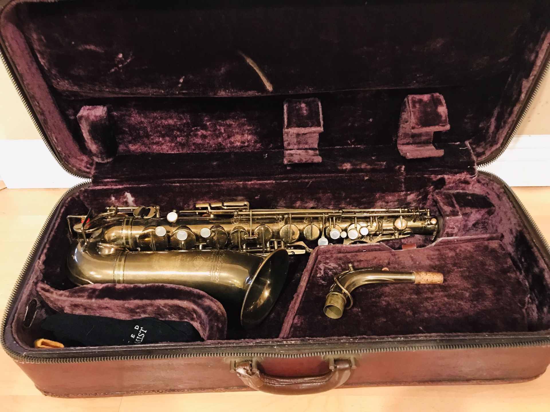 Selmer cigar cutter alto saxophone 1930
