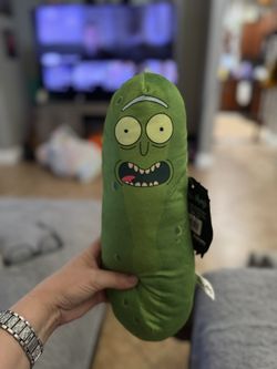 Funny Pickle Rick Stuffy