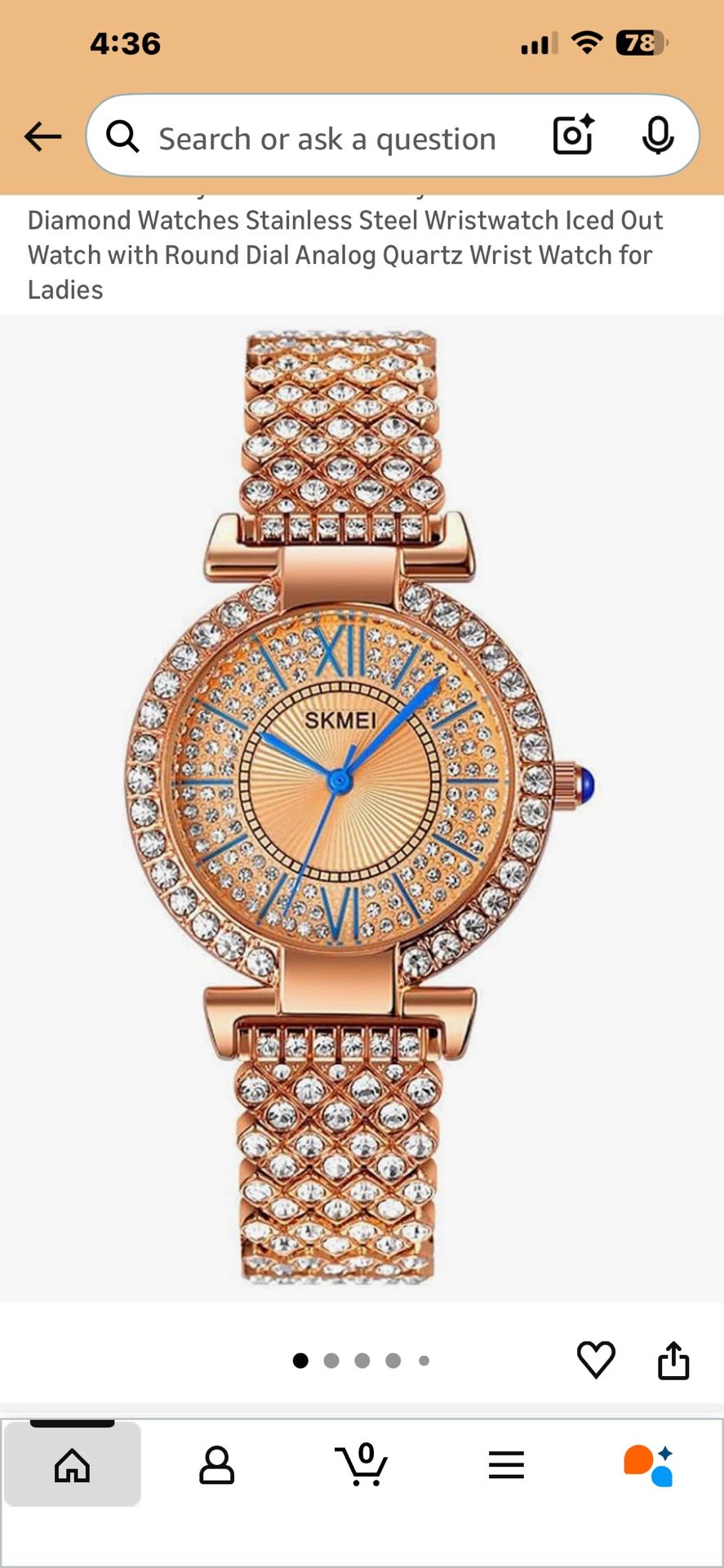 Scone Women’s Dress Watch-Gold-NEW