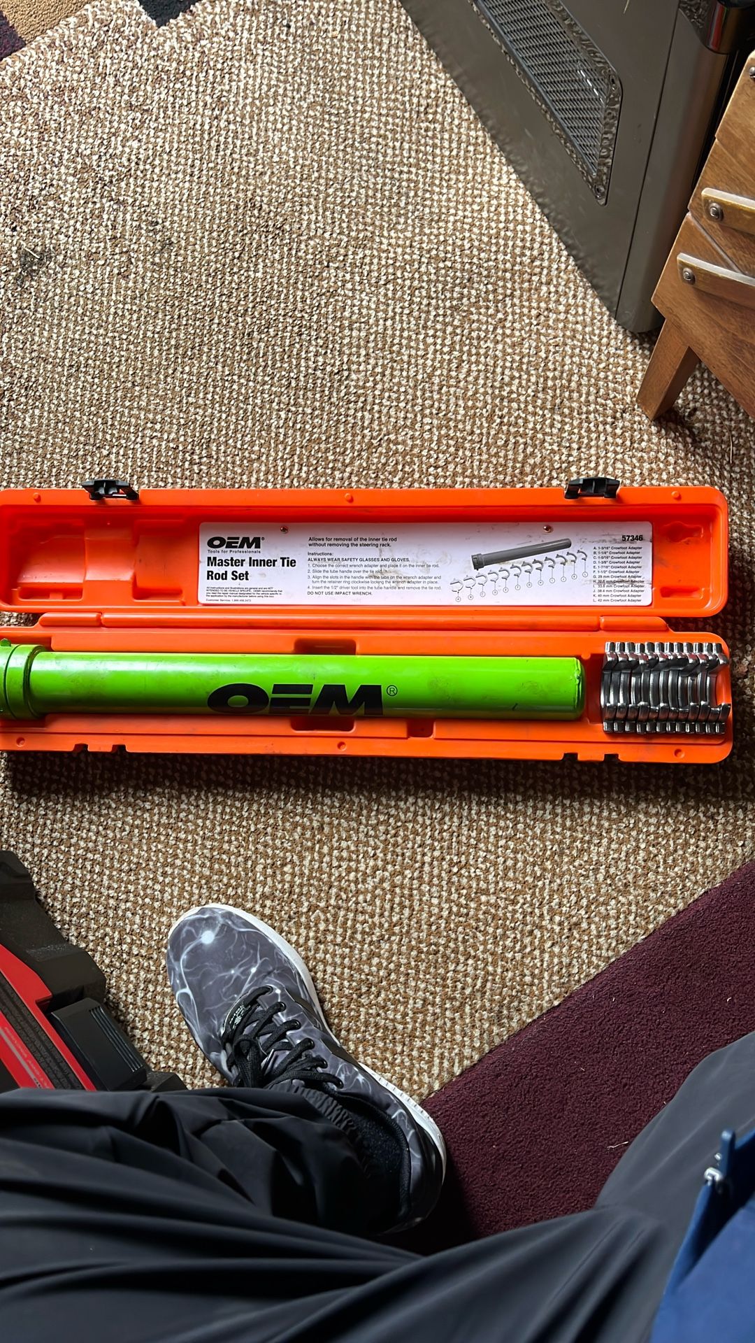 Inner Tie Rod Set $50