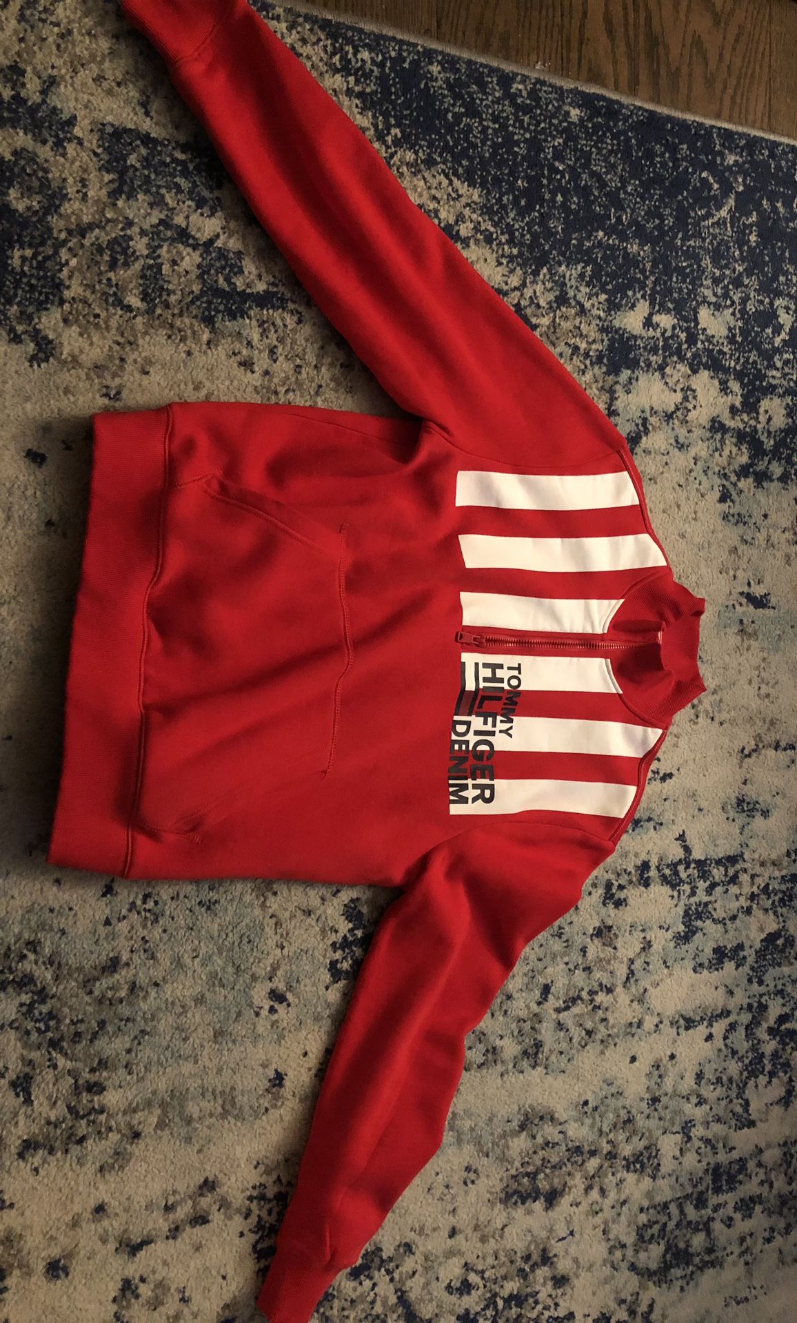 Tommy Hilfiger Denim (LL Cool J Troop) Quarter Zip-Up Men’s Medium