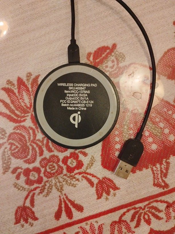 Charging Pad With Cable
