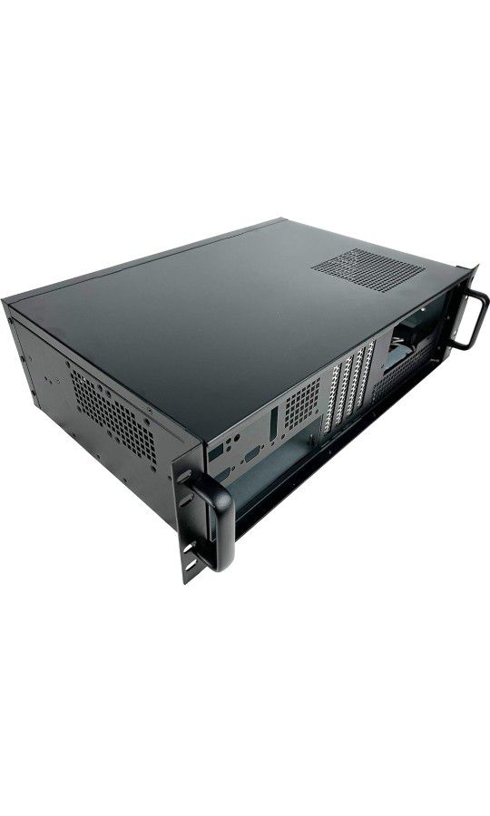 Server Chassis - Compact 12" Deep 19" Rackmount ATX Computer Case