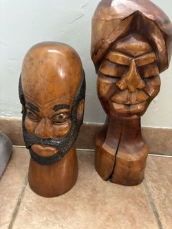 Authentic Jamaican Wood Carvings