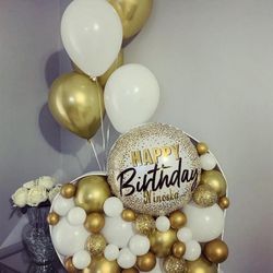 Heart Balloons - Happy Birthday - Anniversary 