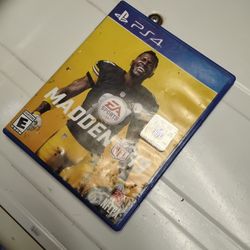 PS4 Madden 2019