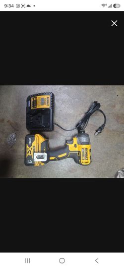 Dewalt XR impact 20vmax XR
