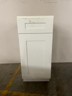 12" Diamond Beige Cream 3 Drawer Base