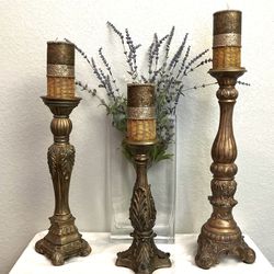 Fitz And Floyd Candle Holders 