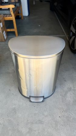 45L Simple Human Semi Step Trash Can