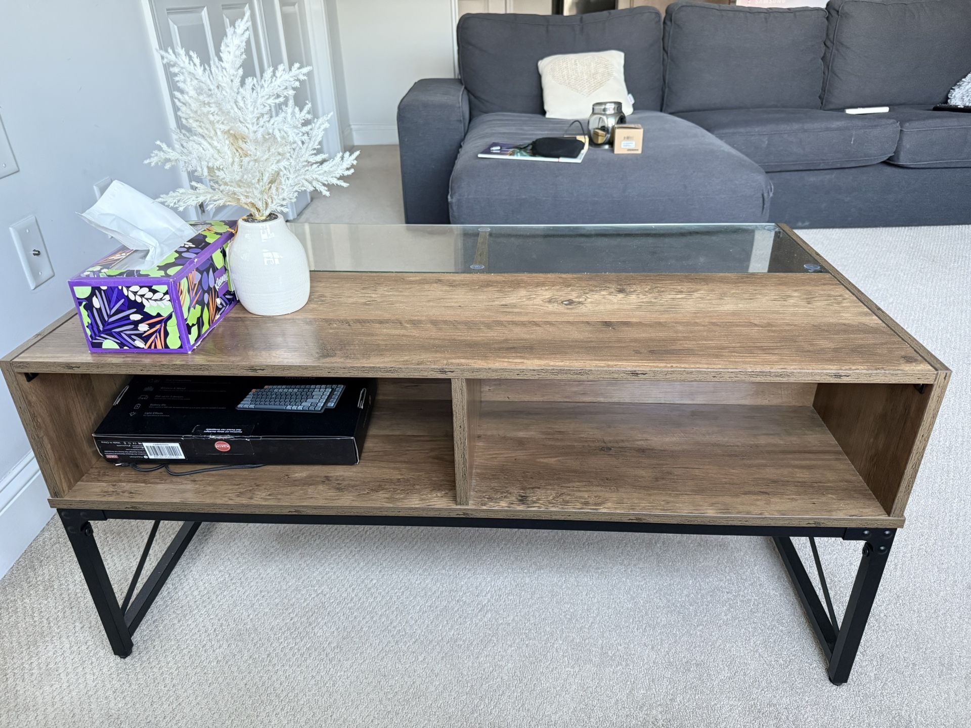 Coffee Table With LED lights