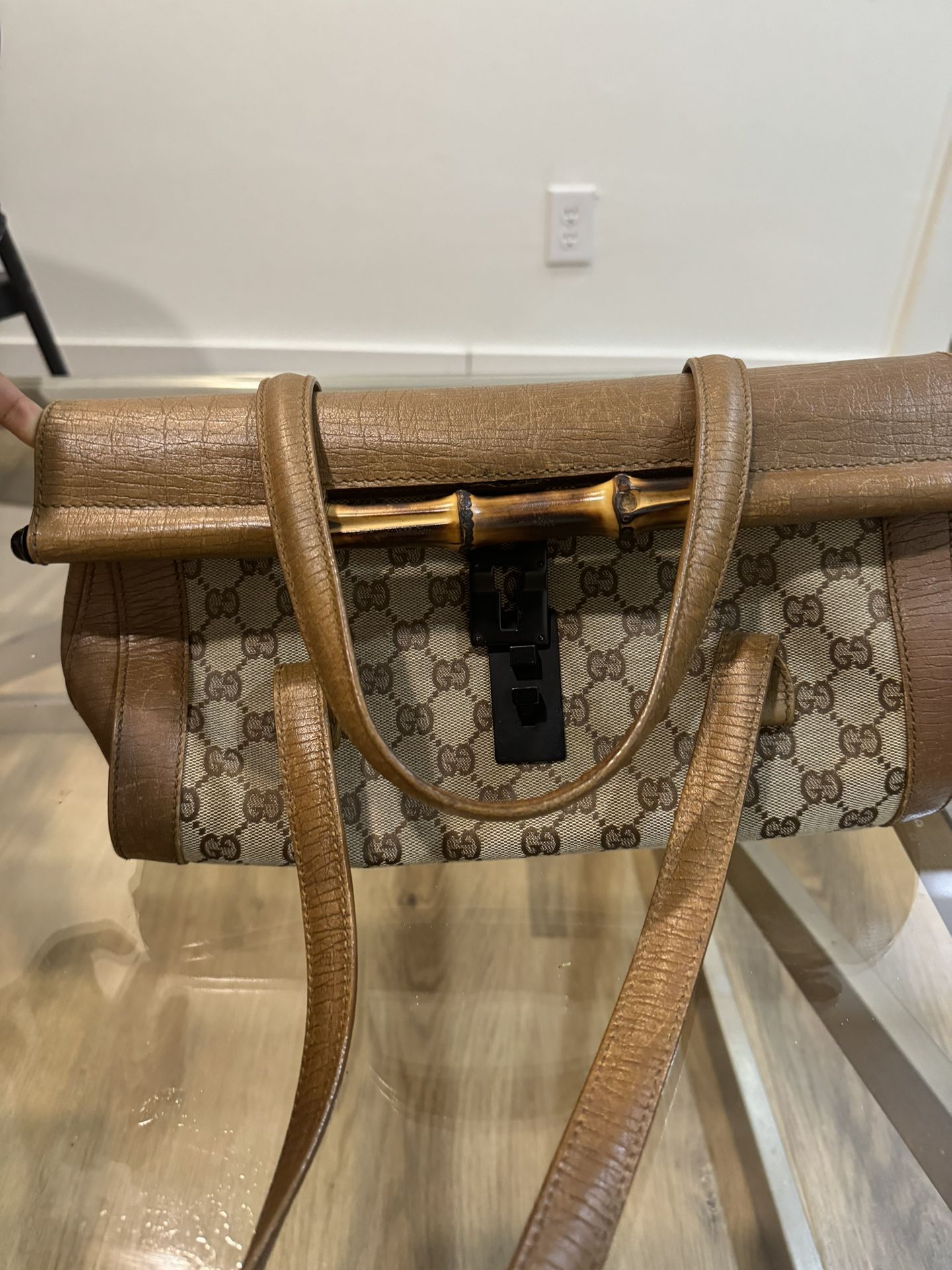 Authentic Vintage Gucci Handbag 