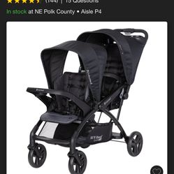 Baby Trend Sit N’ Stand Double Stroller 2.0