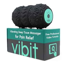 Vibit electric vibrating massage roller