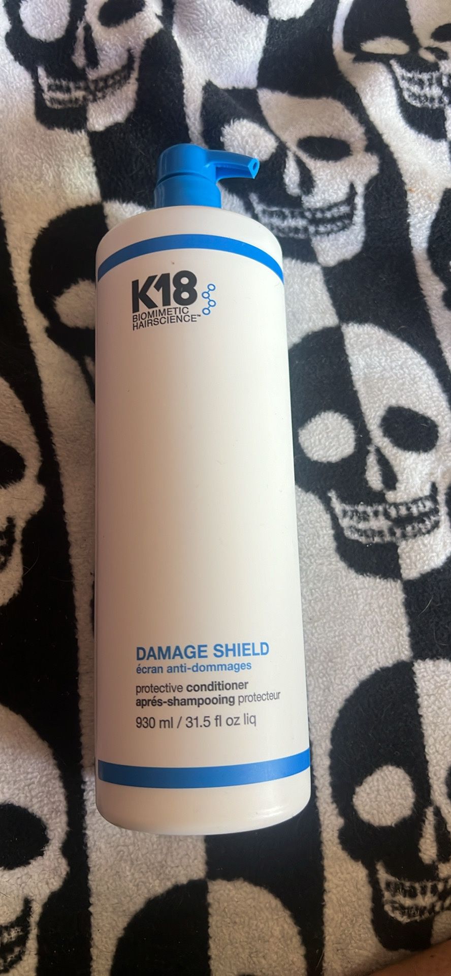 K 18 damage shield protective conditioner (professional size 1 liter) with pump ..  