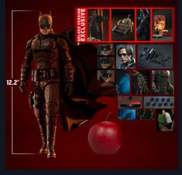 1/6 hot toys Batman MMS 639 - The Batman (Deluxe Version)
