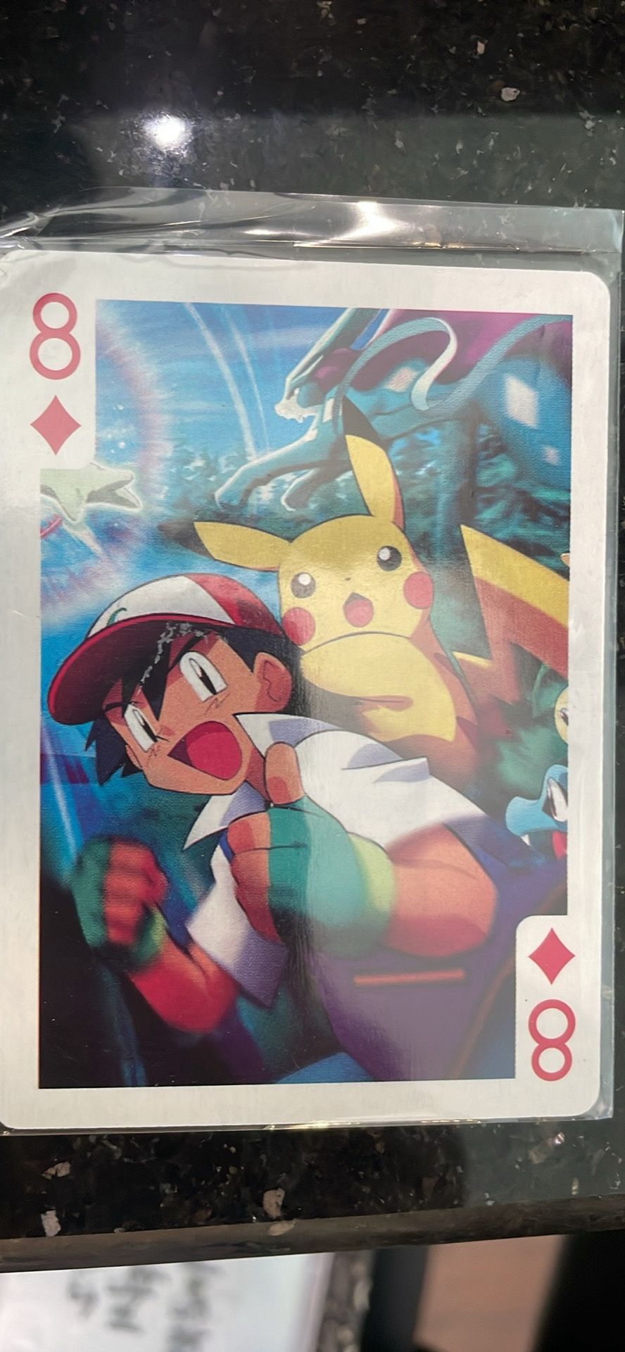 Pokemon Munchlax Poker Card