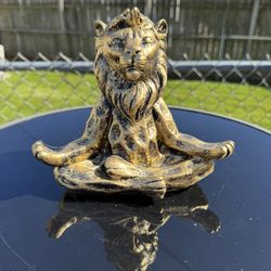 The Meditating Lion Statue