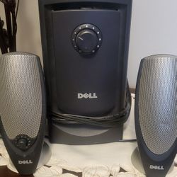 Dell A425 Zylux Multimedia Computer Speaker System With Powered Subwoofer