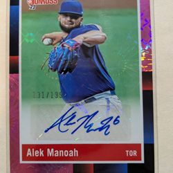 Alek Manoah 2022 Donruss Elie Fireworks Ltd. # 131/199