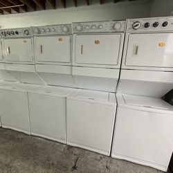 COMBOS DE LAVADORA Y SECADORA 27”