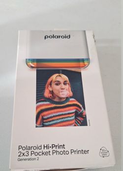 Polaroid Hi-Print Printer 2 - White: Mobile Bluetooth Photo Printer for Android & iOS