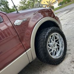 TRADES ONLY Chrome Wheels Gear Off-Road Ratio Size 20s
