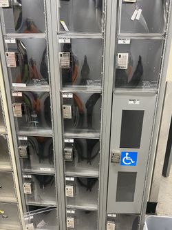 Electric Coded Lockers
