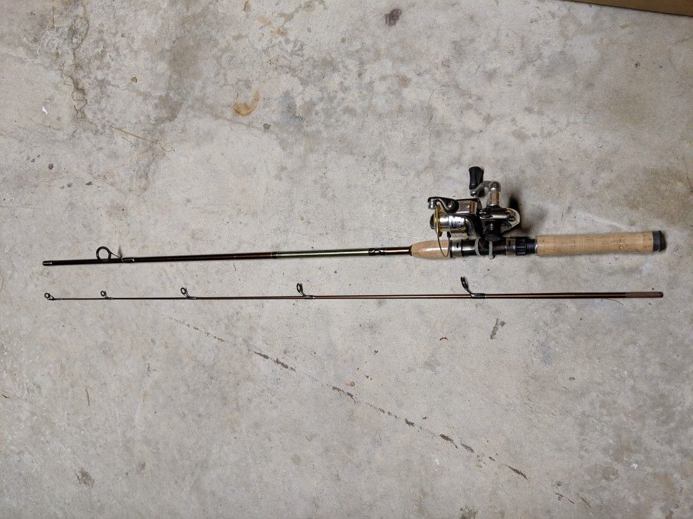 BRAND NEW 6' Collapsible Mitchell Pesca Fishing Rod & Reel