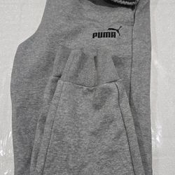 Mens Puma Grey Sweatpants Size L