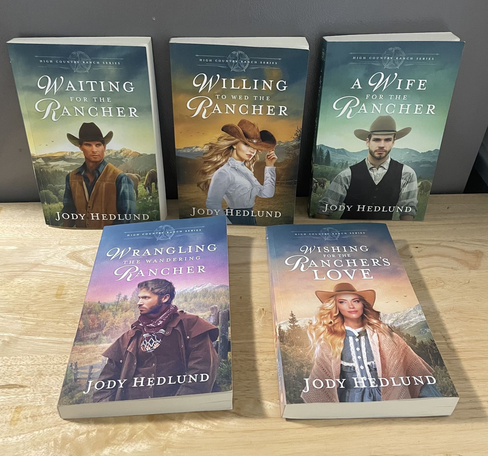 High Country Ranch Series (Set Of 5) Jody Hedlund Books 1-5