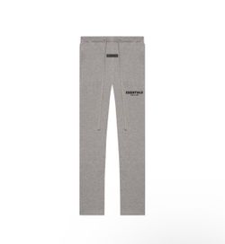 Grey Dark oatmeal relaxed essential sweats