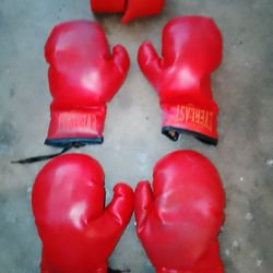 5oz Vintage Everlast Red In Gold Writing With The Original Wraps