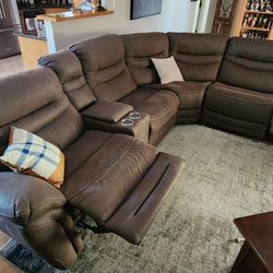 Reclining Sectional Sofa Couch