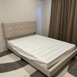 Queen Bed Frame & Box Spring