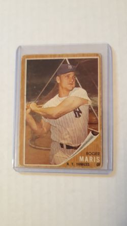1962 Topps Roger Maris.