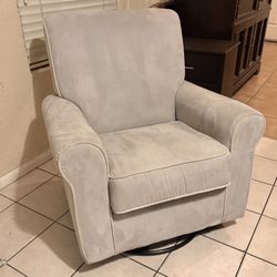 Gray Swivel Chair 